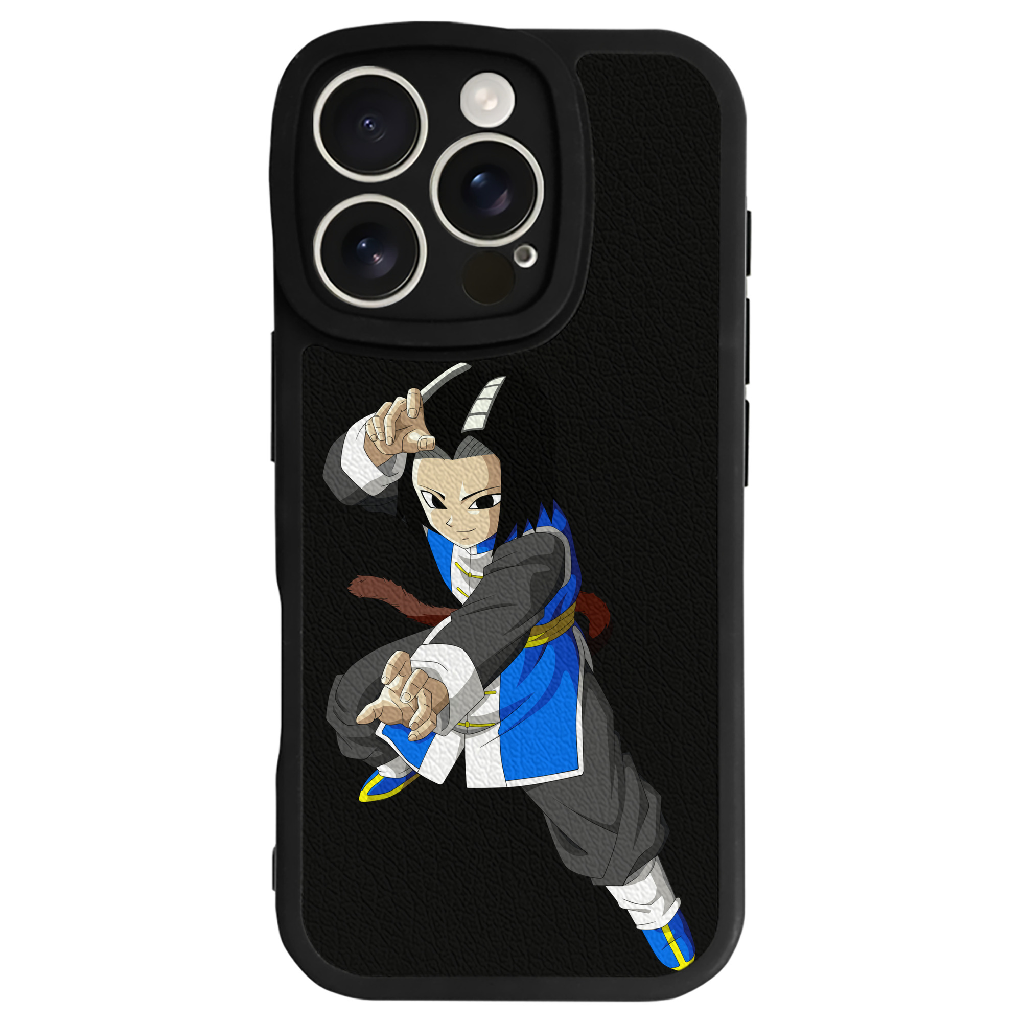 （画像用） ドラゴンボール DRAGON BALL 【iPhone 16シリーズ対応】シリコンスマホケース（レザー調） 材質：シリコン